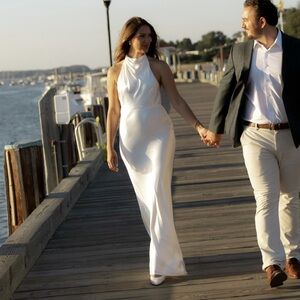 Meshki White Maxi Dress